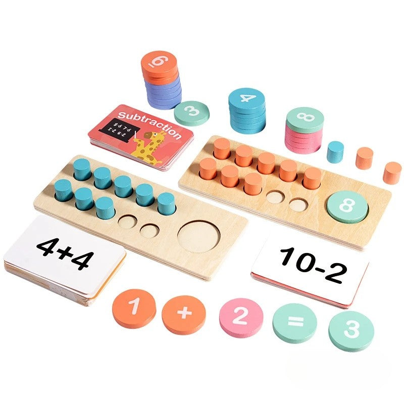 Woods™ - Make Math Easy - Calculation Playset for Children