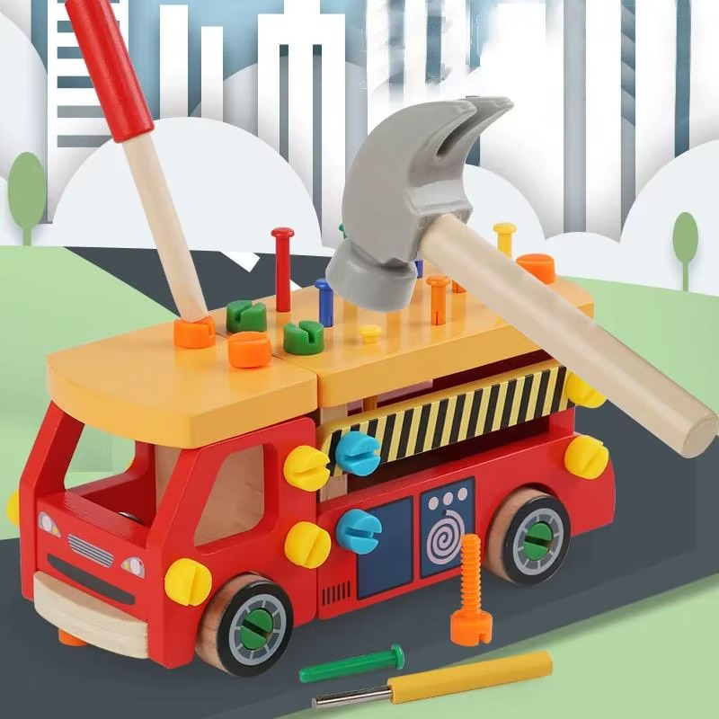 Woods™ - Fine Motor Skills & Coordination - Toy Construction Vehicle