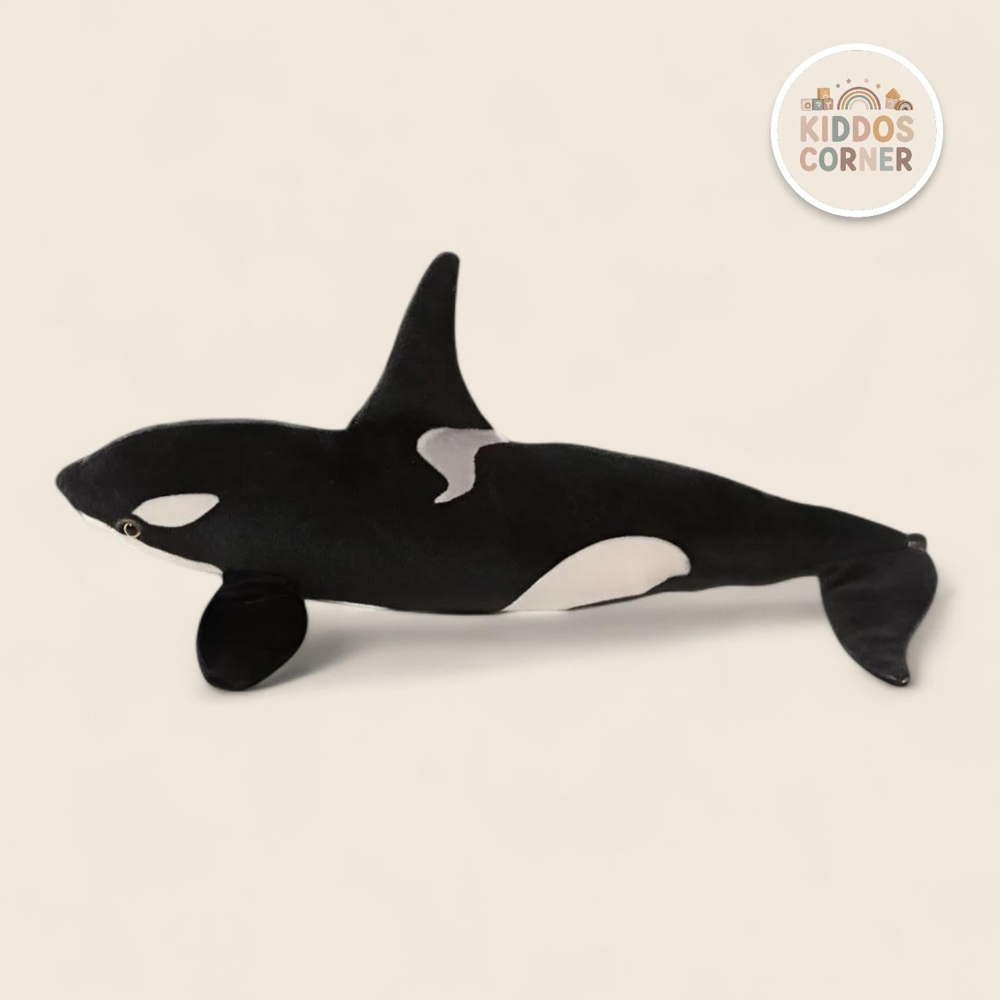 Large Orca Killer Whale Soft Stuffed Plush Toy