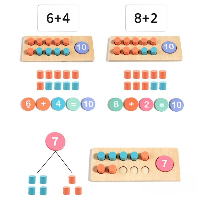 Woods™ - Make Math Easy - Calculation Playset for Children