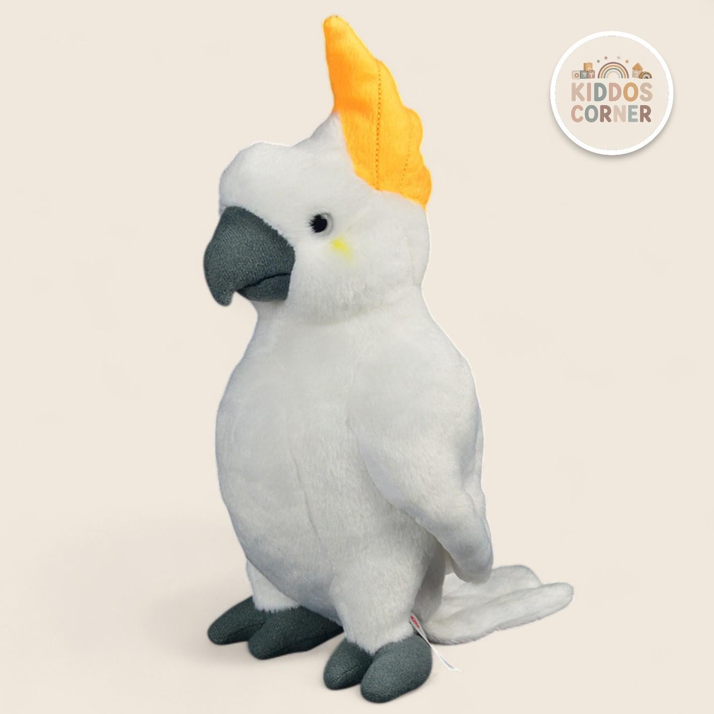 White Cockatoo Bird Soft Stuffed Plush Toy