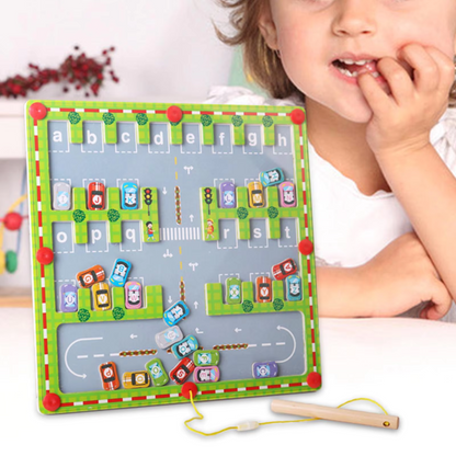 AlfaKids – Learn & Discover – Magnetic Alphabet Playboard