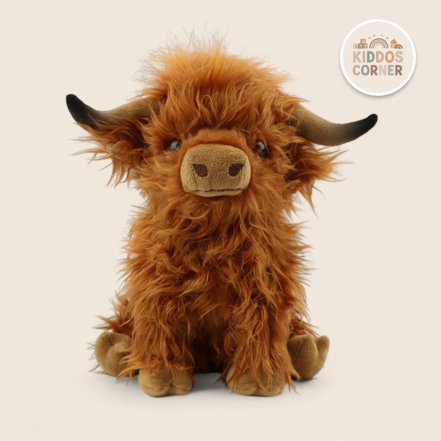 Scottish Highland Cow Soft Stuffed Plush Toy