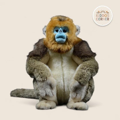 Golden Snub-Nosed Monkey Soft Stuffed Plush Toy