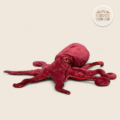 Red Octopus Soft Stuffed Plush Toy
