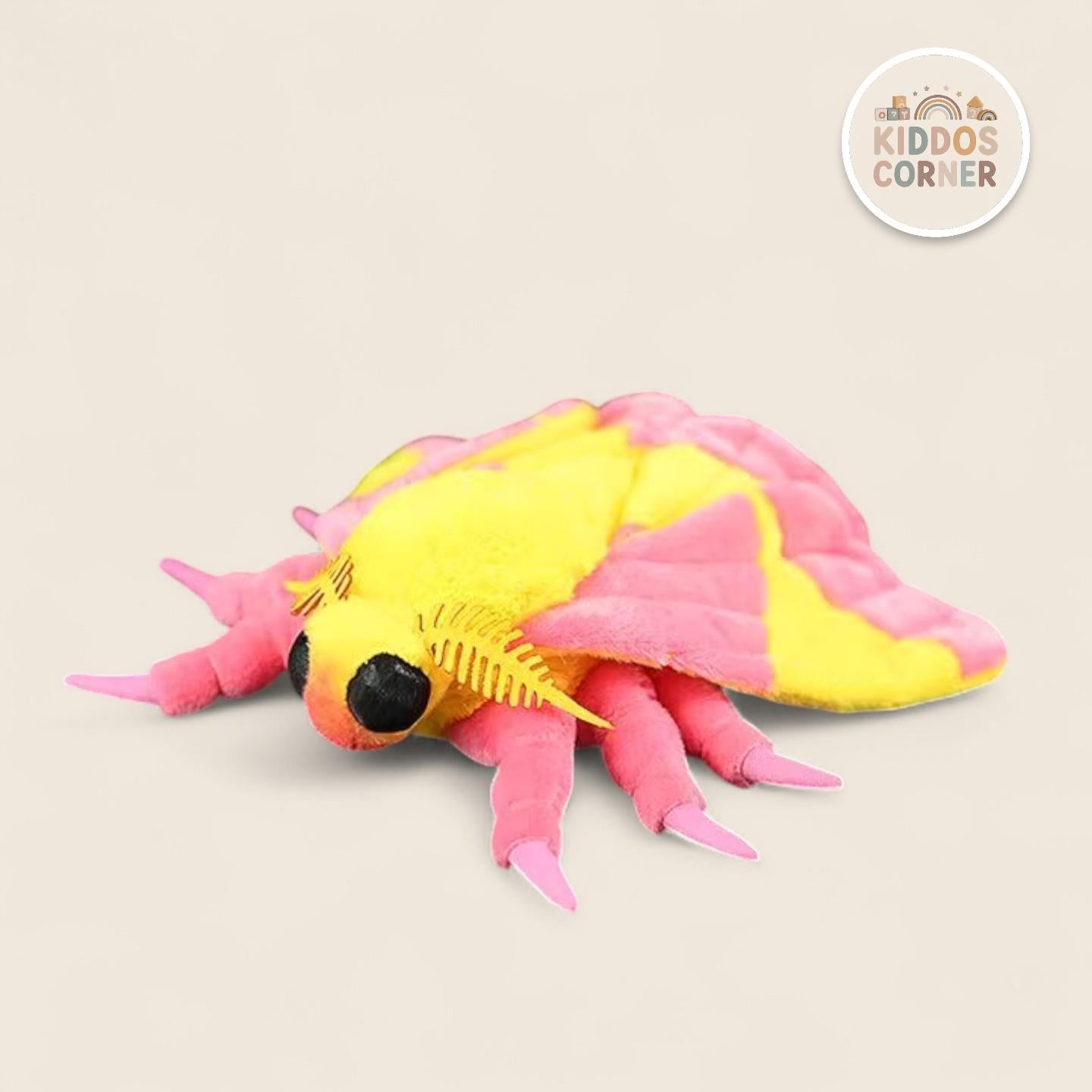 Rosy Maple Moth Soft Stuffed Plush Toy