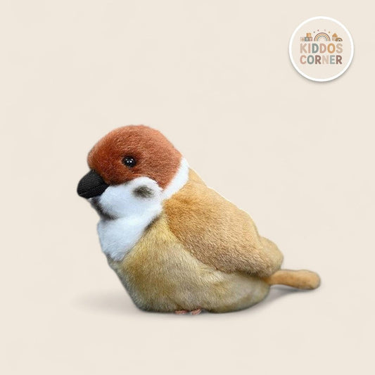 Tree Sparrow Bird Soft Stuffed Plush Toy