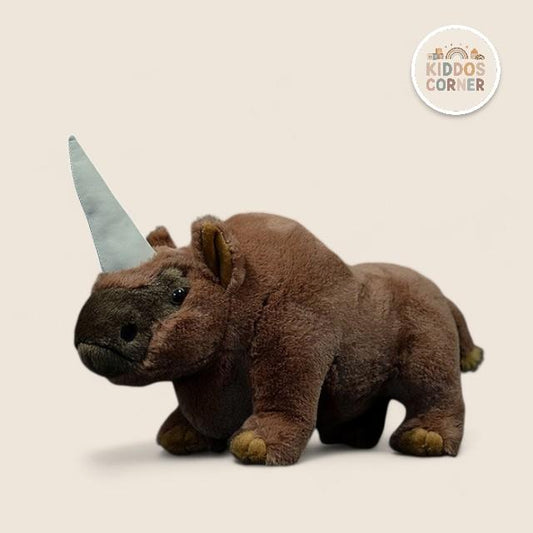 Elasmotherium Prehistoric Rhinoceros Soft Stuffed Plush Toy