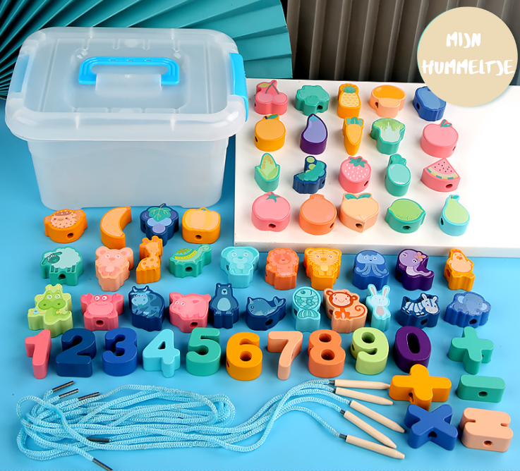 Woods™ - Improve Fine Motor Skills - Educational Bead Stringing