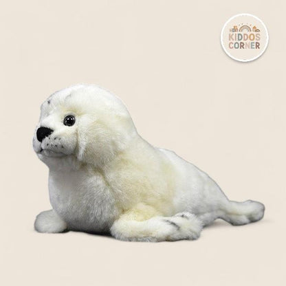White Seal Pup Soft Stuffed Plush Toy