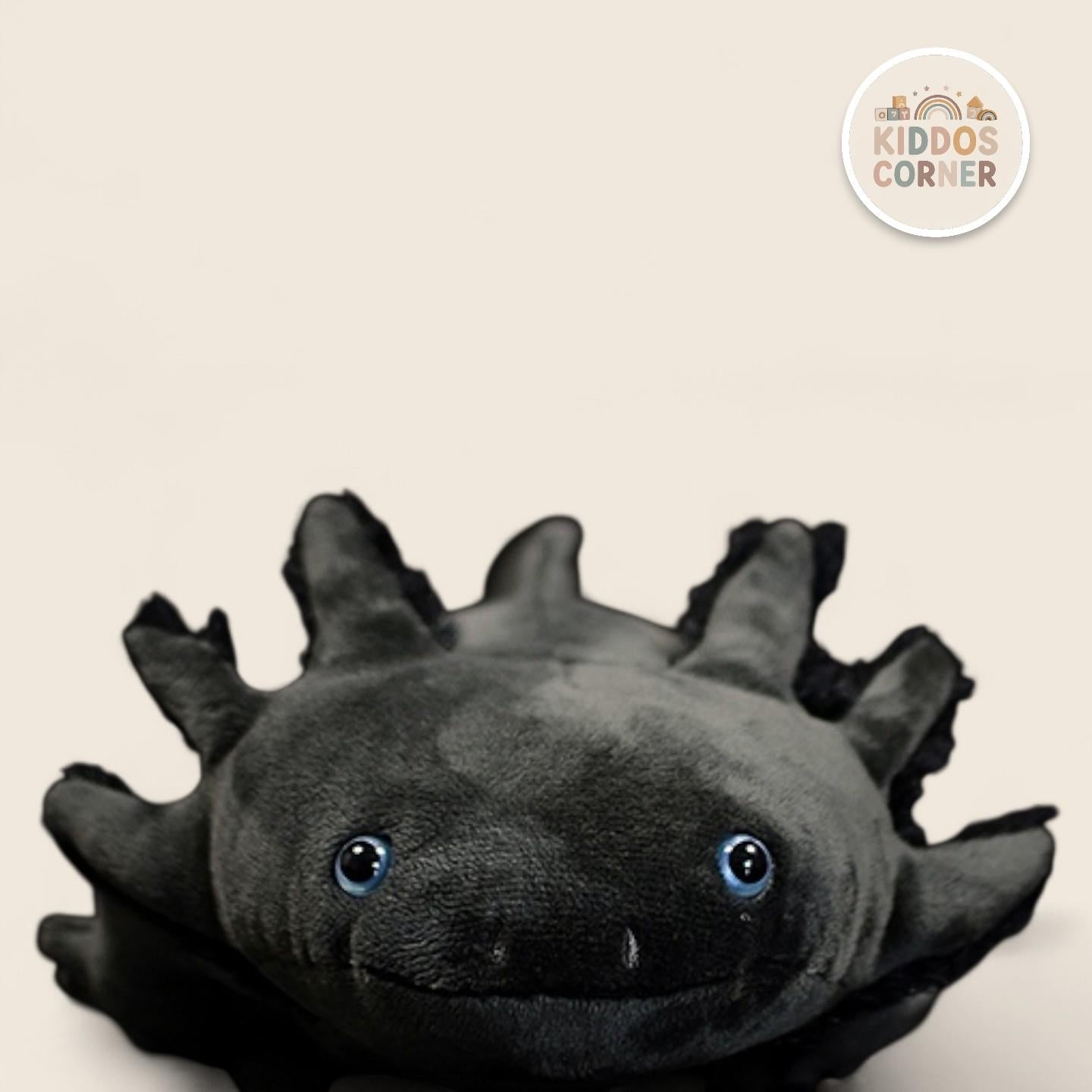Black Axolotl Soft Stuffed Plush Toy
