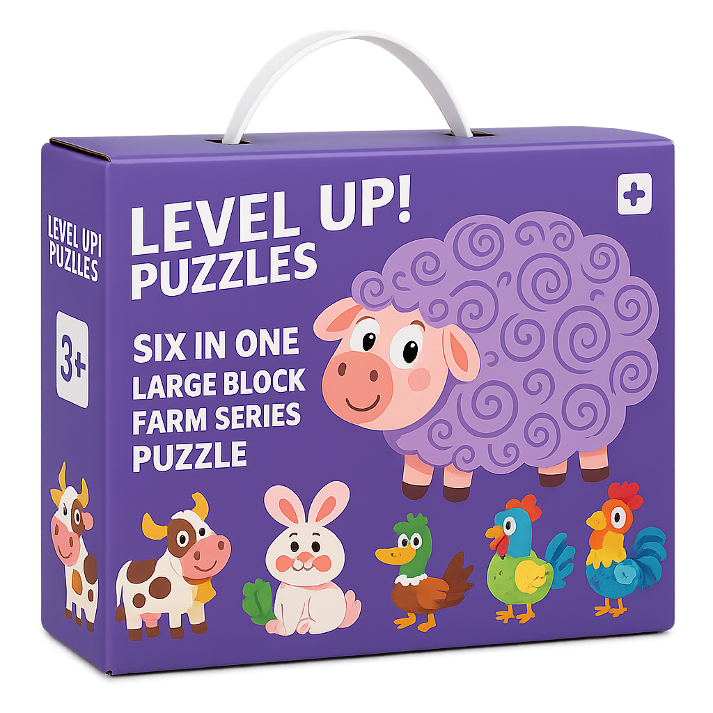 Woods™ - Fine Motor Skills & Creativity - 6-in-1 Puzzle