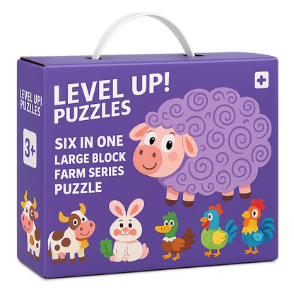 Woods™ - Fine Motor Skills & Creativity - 6-in-1 Puzzle