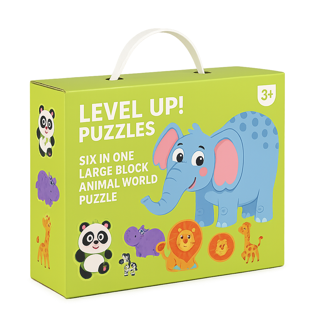 Woods™ - Fine Motor Skills & Creativity - 6-in-1 Puzzle