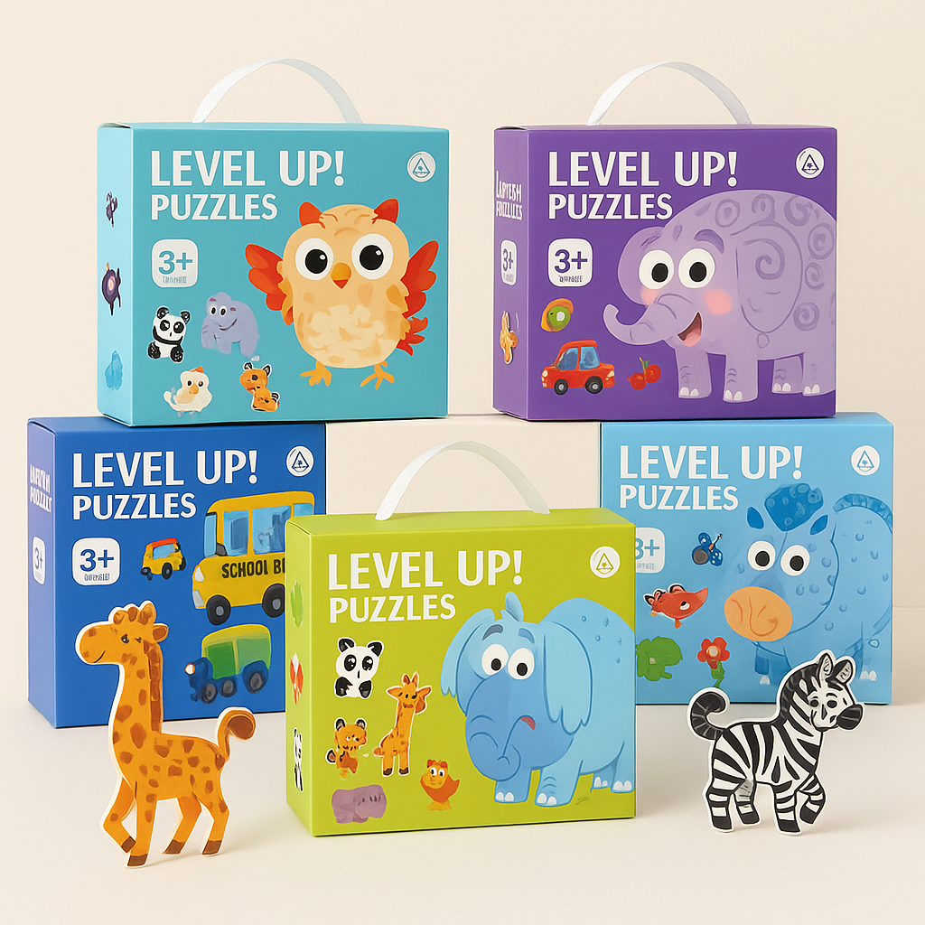 Woods™ - Fine Motor Skills & Creativity - 6-in-1 Puzzle