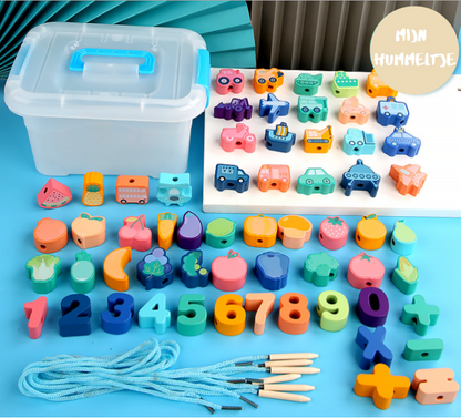 Woods™ - Improve Fine Motor Skills - Educational Bead Stringing