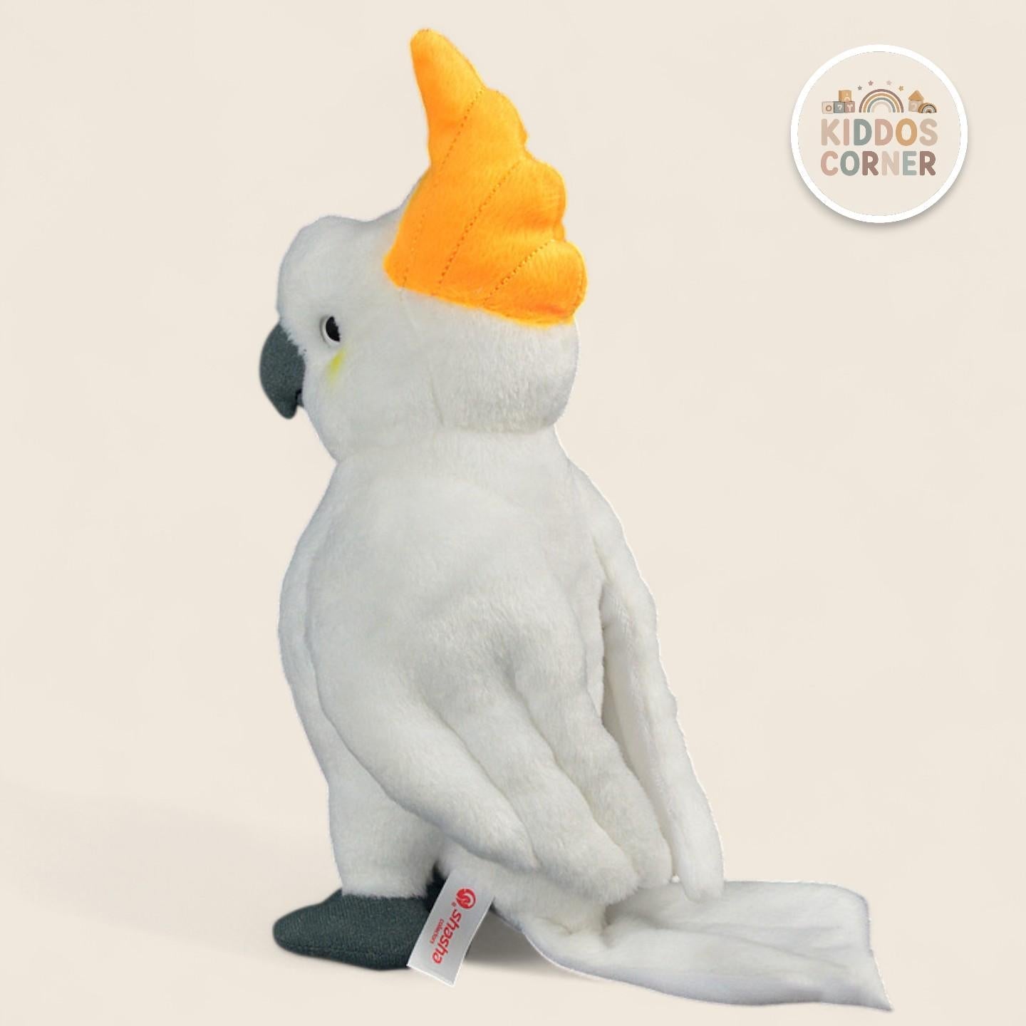 White Cockatoo Bird Soft Stuffed Plush Toy