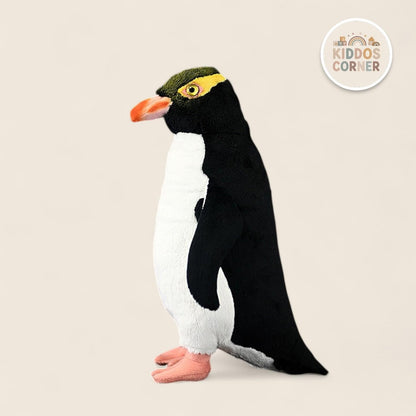 Yellow-Eyed Penguin Bird Soft Stuffed Plush Toy