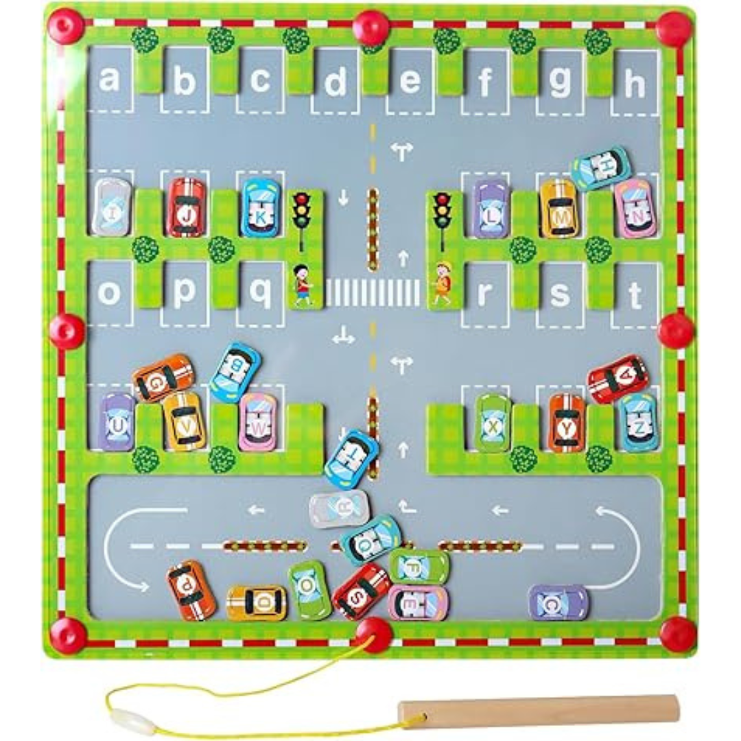 AlfaKids – Learn & Discover – Magnetic Alphabet Playboard