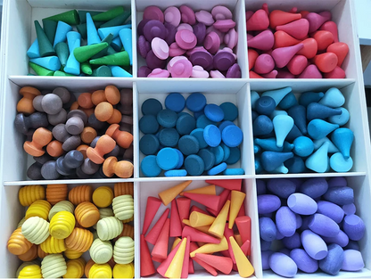 Rainbow Blocks™ – Creative Coloring Fun – Wooden Coloring Playset