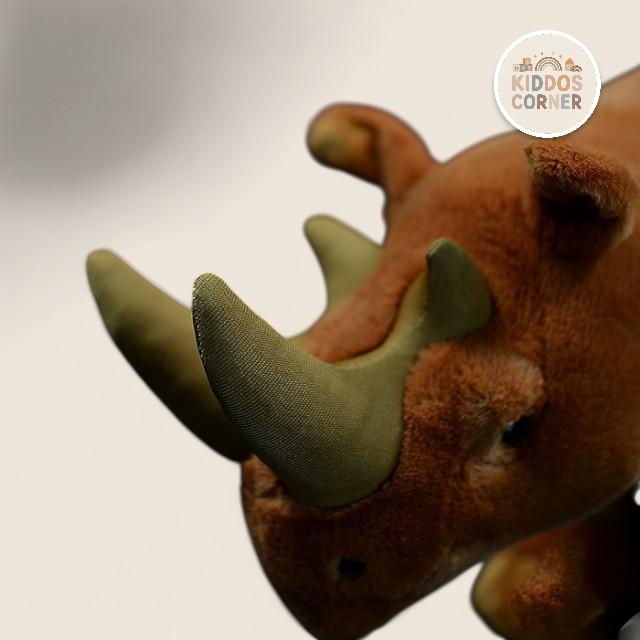 Arsinoitherium Prehistoric Mammal Soft Stuffed Plush Toy