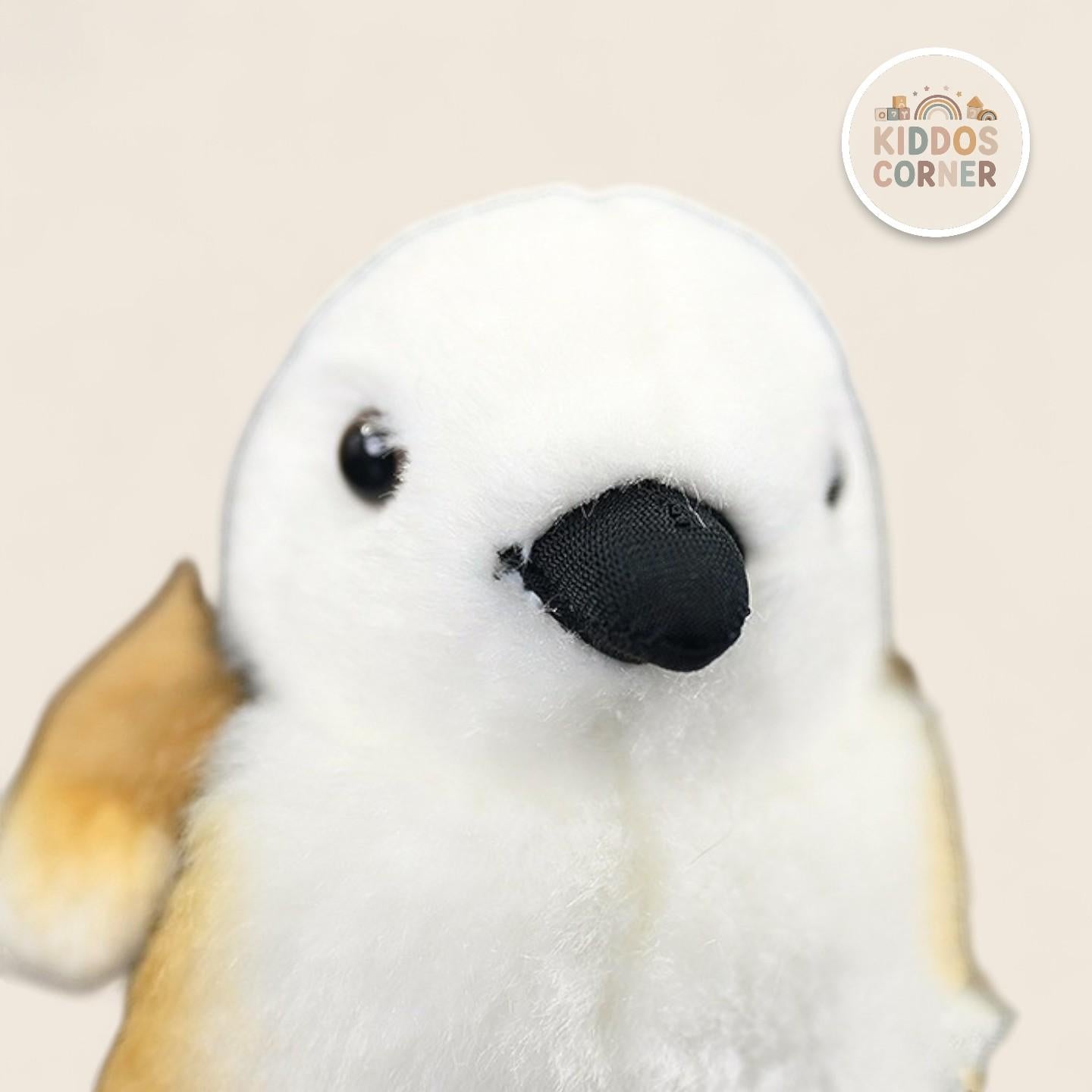 Long-Tailed Bushtit Bird Soft Stuffed Plush Toy