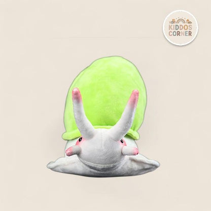 Green Mountain Snail Soft Stuffed Plush Toy