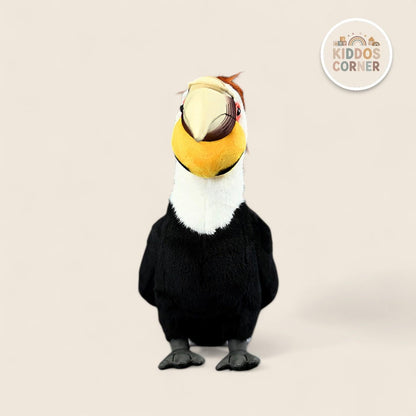 Wreathed Hornbill Bird Soft Stuffed Plush Toy
