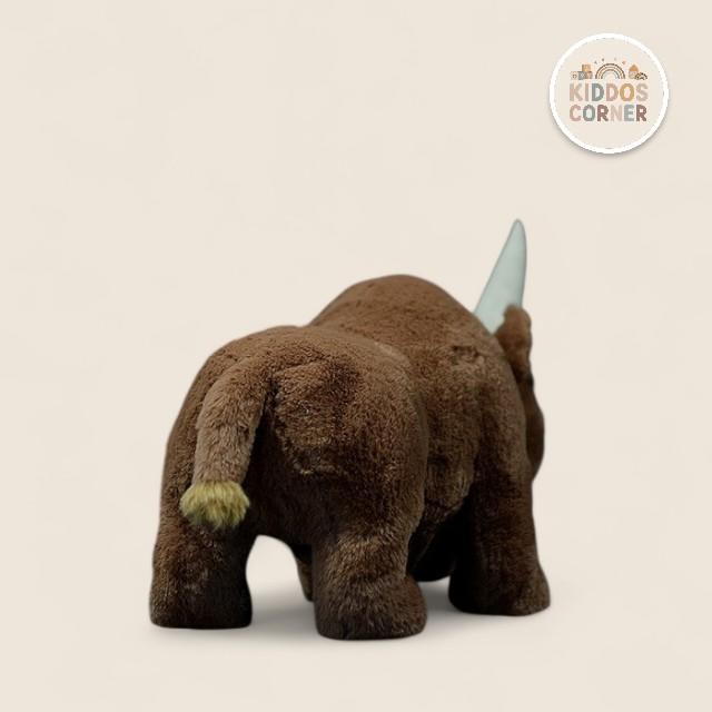 Elasmotherium Prehistoric Rhinoceros Soft Stuffed Plush Toy