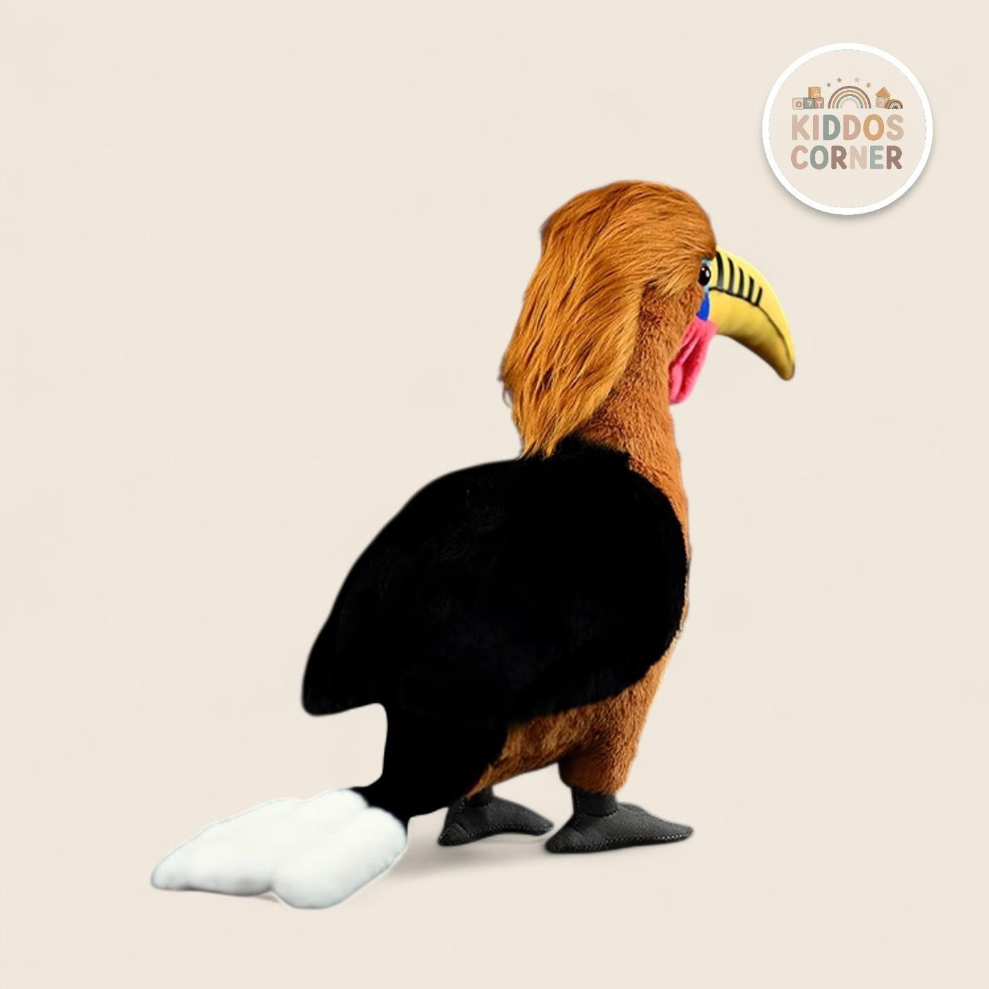 Rufous-necked Hornbill Bird Stuffed Plush Toy