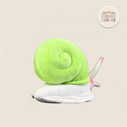 Green Mountain Snail Soft Stuffed Plush Toy