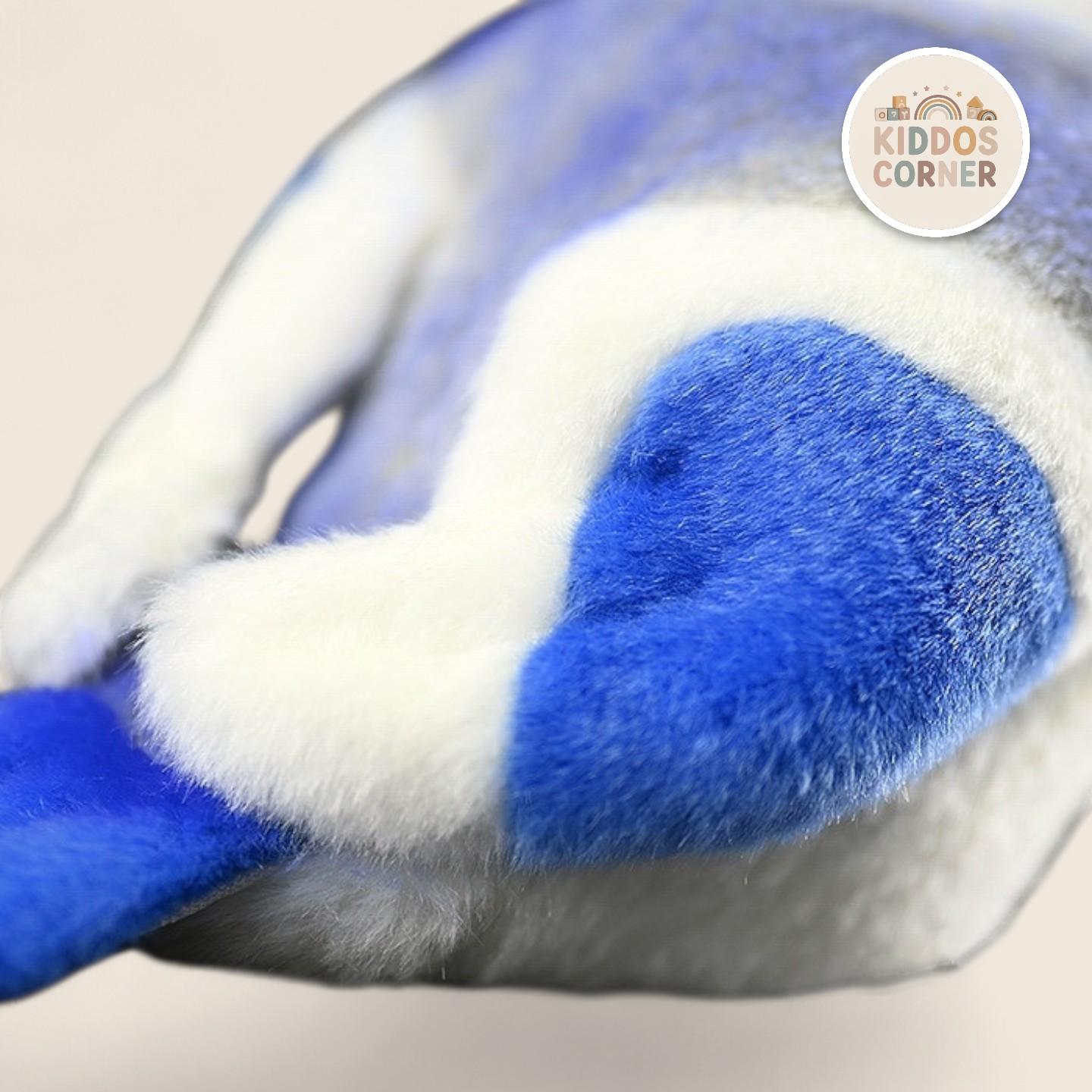 Azure Tit Bird Soft Stuffed Plush Toy
