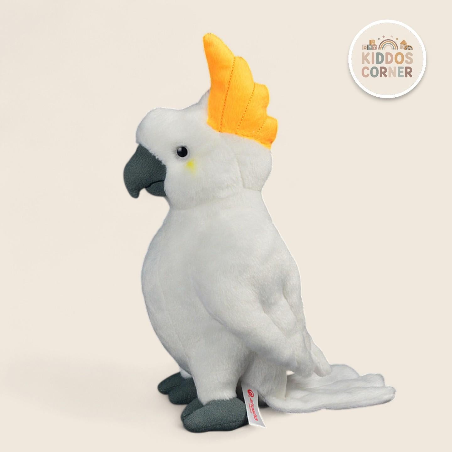 White Cockatoo Bird Soft Stuffed Plush Toy