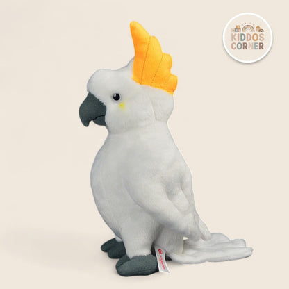 White Cockatoo Bird Soft Stuffed Plush Toy