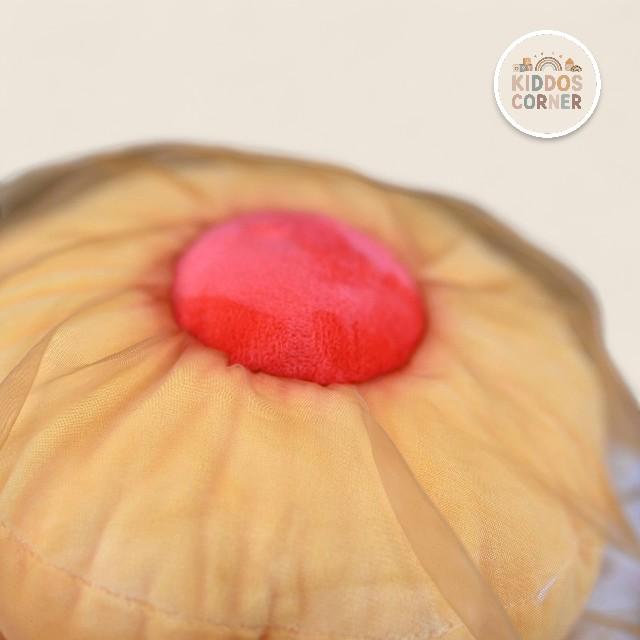 Fried Egg Jellyfish Soft Stuffed Plush Toy