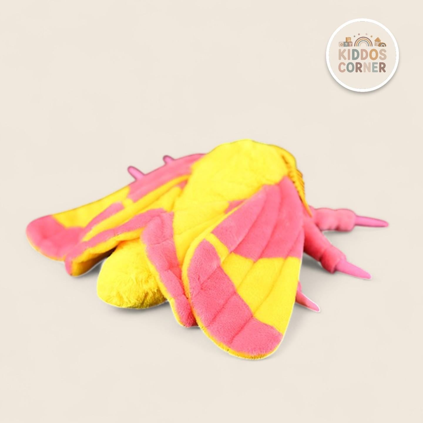 Rosy Maple Moth Soft Stuffed Plush Toy