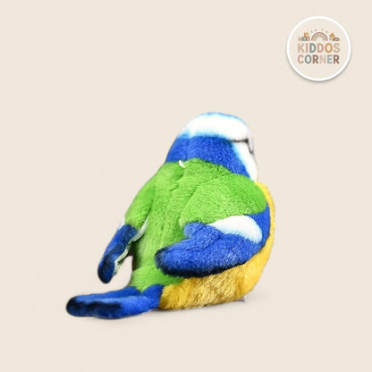 Eurasian Blue Tit Bird Stuffed Plush Toy