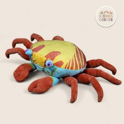 Red Yellow Crab Soft Stuffed Plush Toy
