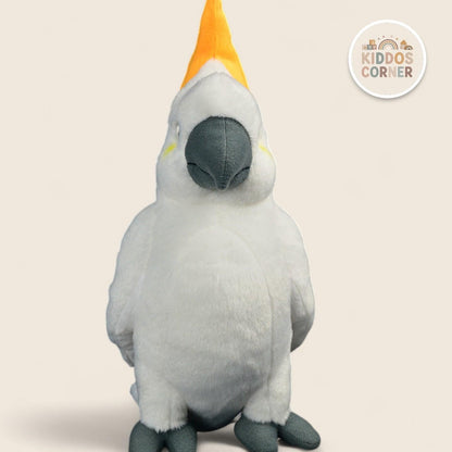 White Cockatoo Bird Soft Stuffed Plush Toy