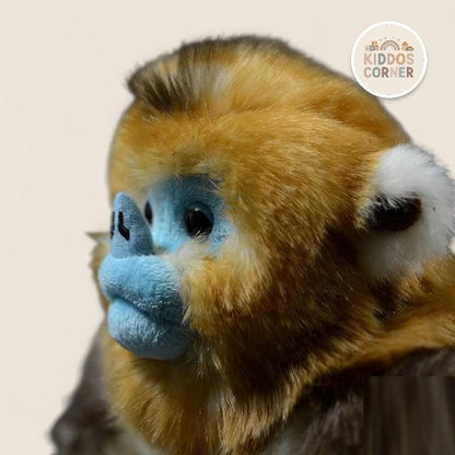 Golden Snub-Nosed Monkey Soft Stuffed Plush Toy