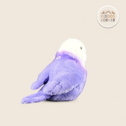 Purple Lovebird Soft Stuffed Plush Toy