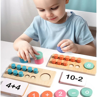 Woods™ - Make Math Easy - Calculation Playset for Children