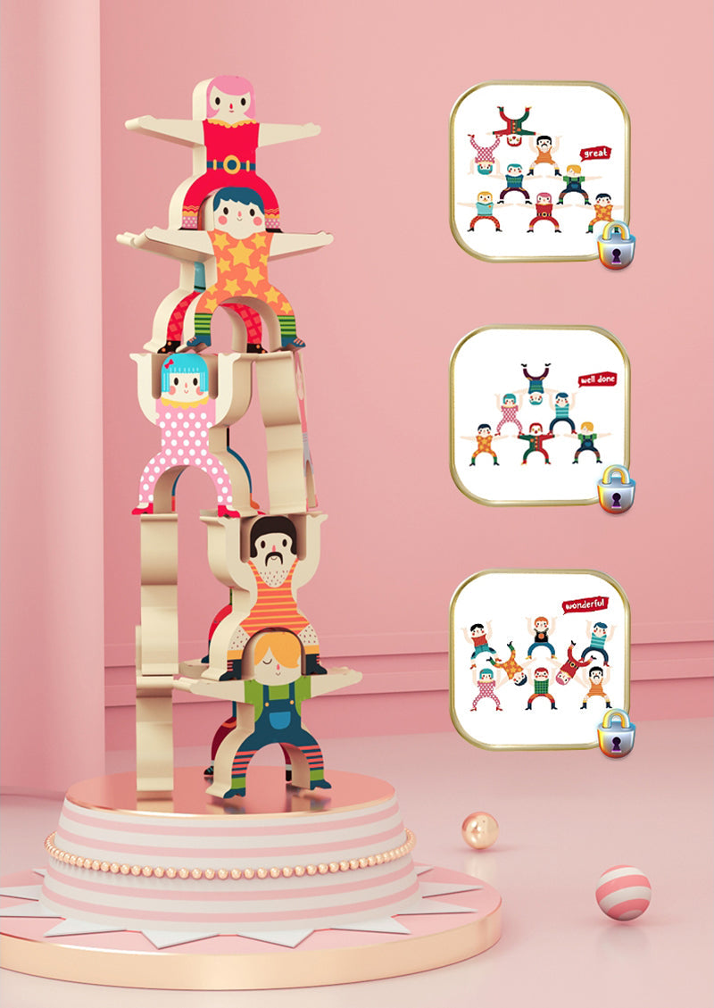 Woods™ - Promotes Your Little One's Development - Stacking Game