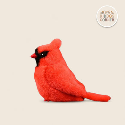Northern Cardinal Bird Soft Stuffed Plush Toy