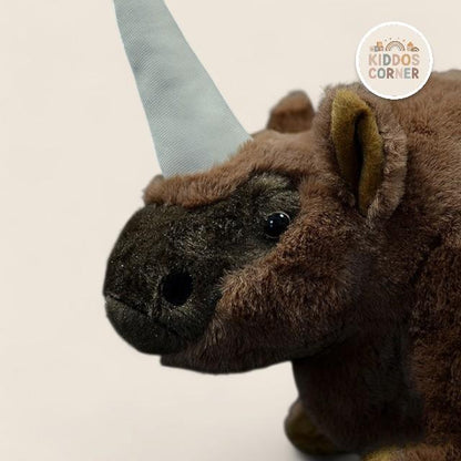 Elasmotherium Prehistoric Rhinoceros Soft Stuffed Plush Toy