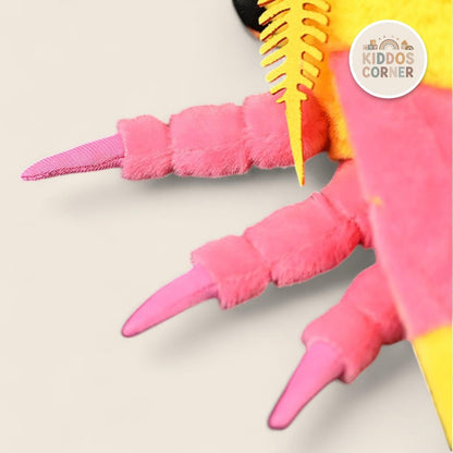 Rosy Maple Moth Soft Stuffed Plush Toy