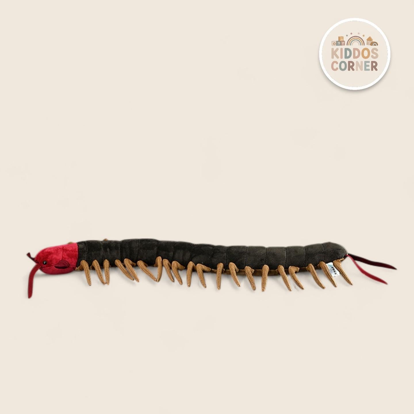 Chinese Red-Headed Centipede Stuffed Plush Toy