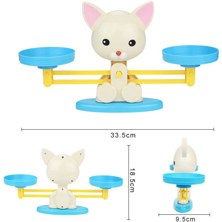 Woods™ | Leather Counting - Montessori Counting Scale