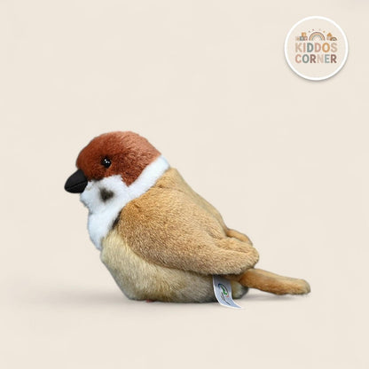 Tree Sparrow Bird Soft Stuffed Plush Toy