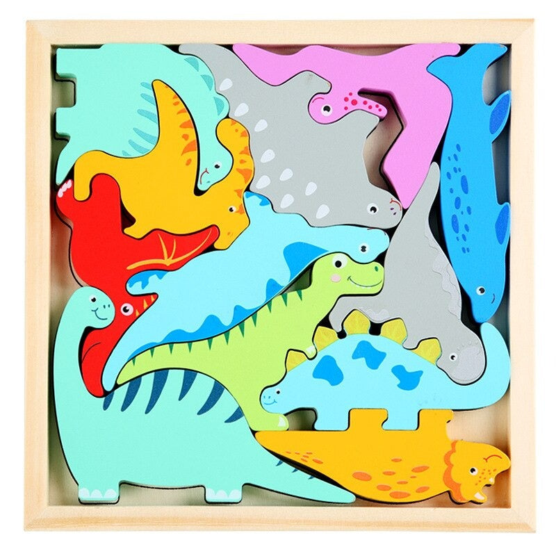 Woods™ - Which shapes fit in the board? - Shape Puzzle (2+1 FREE)